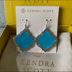 Kendra Scott Kirsten Blue Aqua Chalcedony …